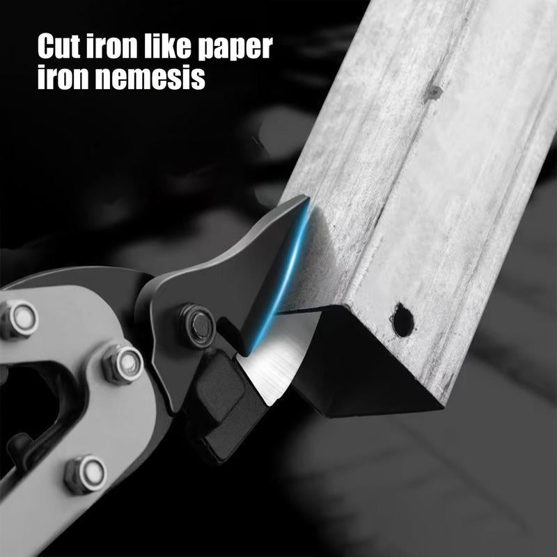 Professional Industrial Scissors, Multipurpose Industrial Scissors, Scissors for Cutting Iron, Stainless Steel and Aluminum Board, Mechanical