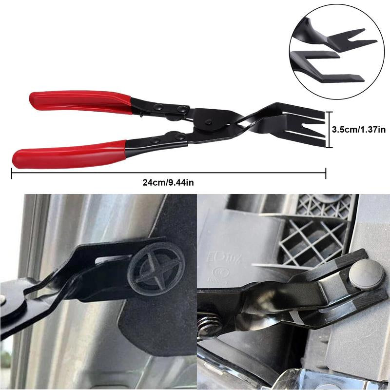 Car Trim Clip Removal Pliers Headlight Repair Door Panel Retainer Remover Tool