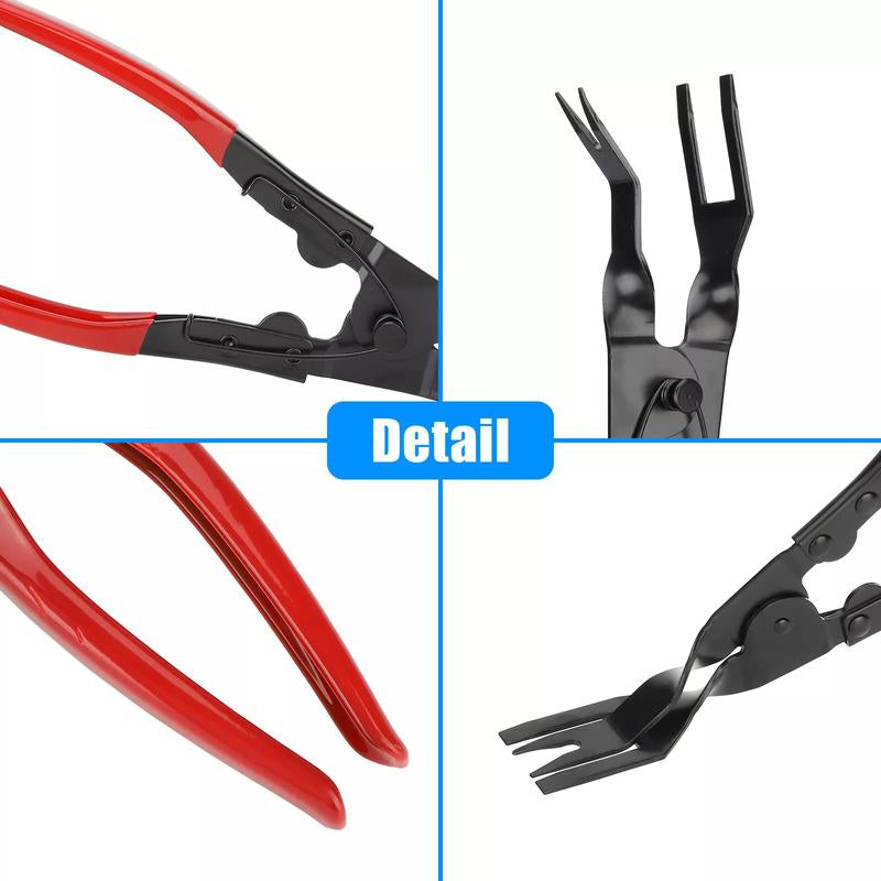 Car Trim Clip Removal Pliers Headlight Repair Door Panel Retainer Remover Tool