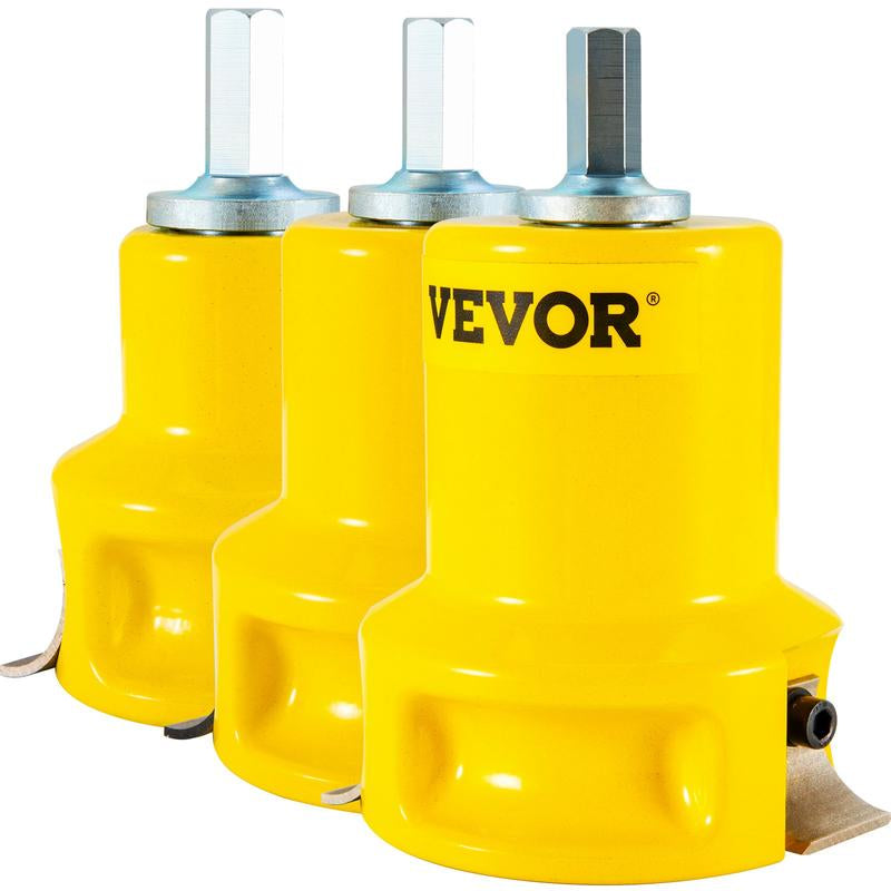 VEVOR Tenon Cutter, 1"/25.4Mm & 1.5"/38Mm & 2"/50.8Mm, with Dual Curved Blades & Button Screws Home Master Kit, Premium Aluminum & Steel Log Furniture Cutter, Commercial Starter’S Tool for Home DIY