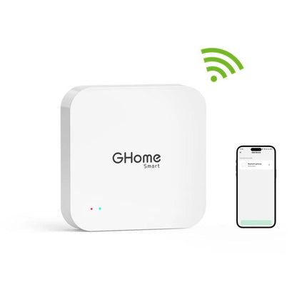 [New Arrival] Ghome Smart 4-In-1 Keyless Entry Door Knob – Rechargeable Battery, Biometric Fingerprint, Keypad, App & Bluetooth Control, Removable Charging for Easy Power Access