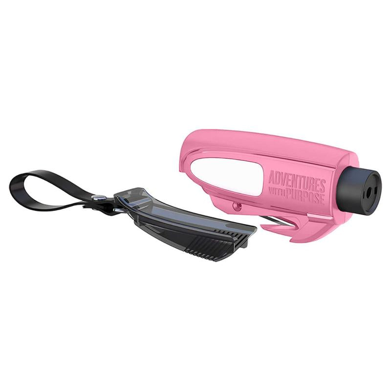 2-In-1 Emergency Window Breaker & Seatbelt Cutter