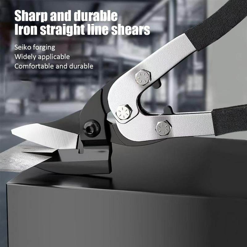 Professional Industrial Scissors, Multipurpose Industrial Scissors, Scissors for Cutting Iron, Stainless Steel and Aluminum Board, Mechanical