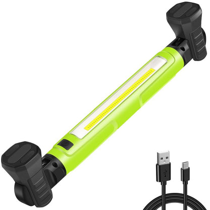 [Father'S Day Sale On]3000Lm Brilliant Work Light, 5200Mah Rechargeable Underhood Lighting with Magnetic Base & Hanging Hooks, Portable Cordless Light for Car Repair/Garage/Job Site/Emergency, Waterproof Durable Flashlight, Boyfriend Husband Father'S Gift