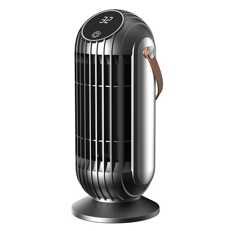 220V Electric Floor Heater with Remote – 1500W PTC 4 Gears, 8H Timer 20-150㎡ Overheat Protection (Black)