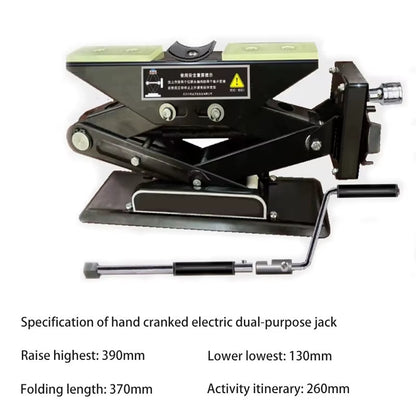 2.8T 2T Car Automotive Scissor Jack Manual and Electric Dual-Purpose Suitable for Maintenance Tools Such as Cars Motorcycles