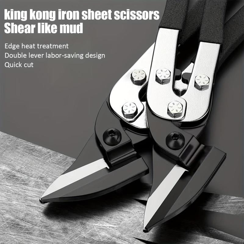 Professional Industrial Scissors, Multipurpose Industrial Scissors, Scissors for Cutting Iron, Stainless Steel and Aluminum Board, Mechanical